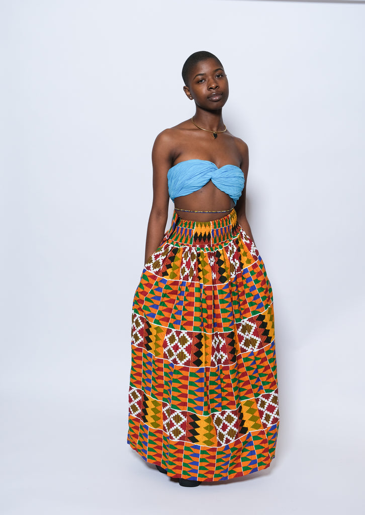 Dashiki Kente Skirt 