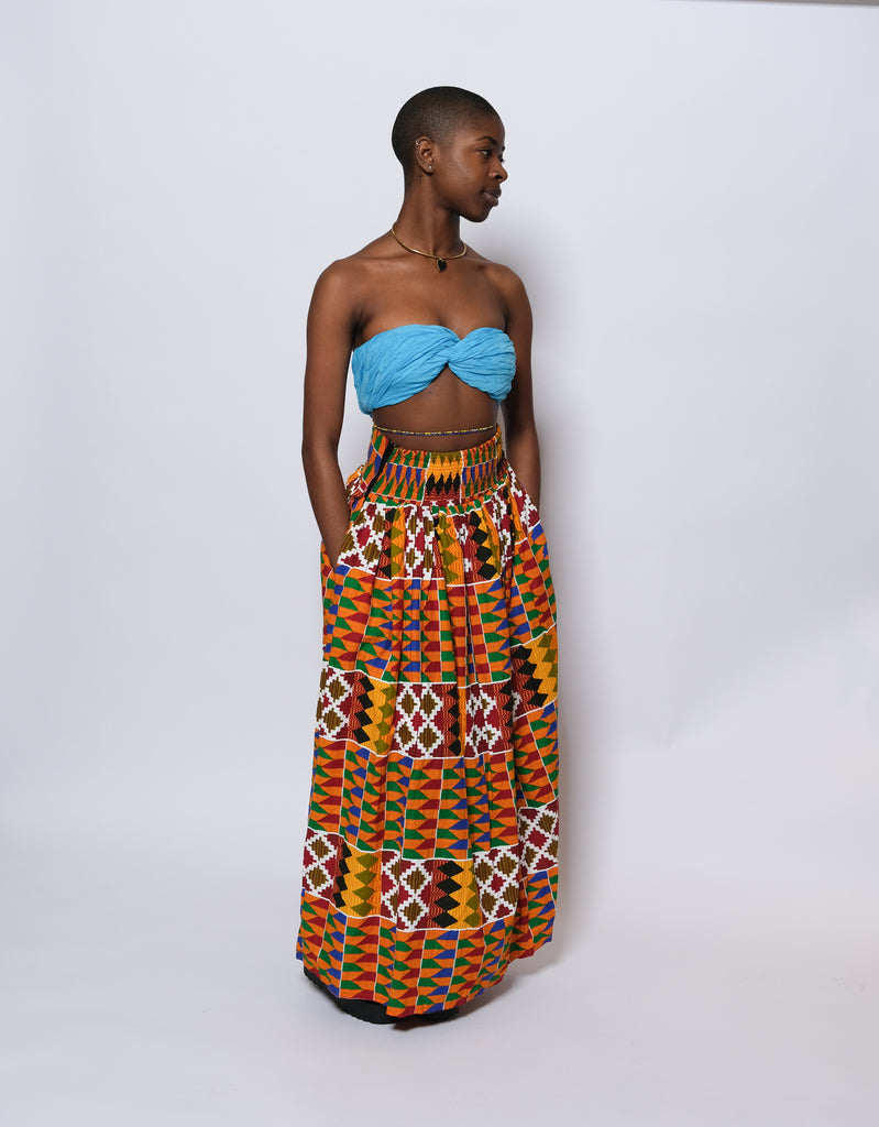 Dashiki Kente Skirt 