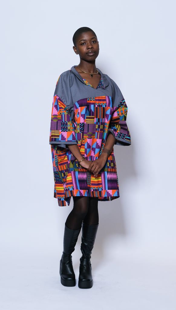 Oversize Kente Shirt 