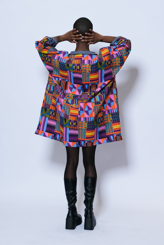 Oversize Kente Shirt 