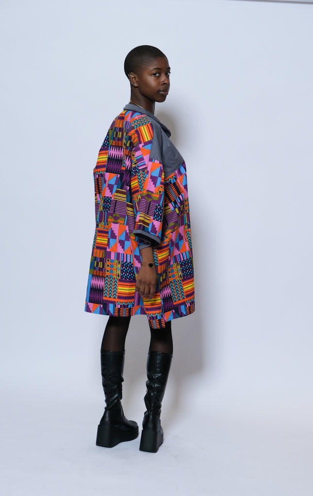 Oversize Kente Shirt 