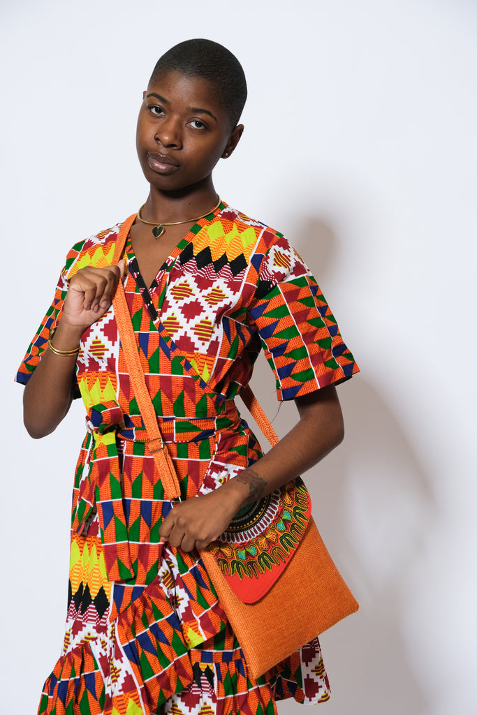 Dashiki African Print Cross-body Bag 