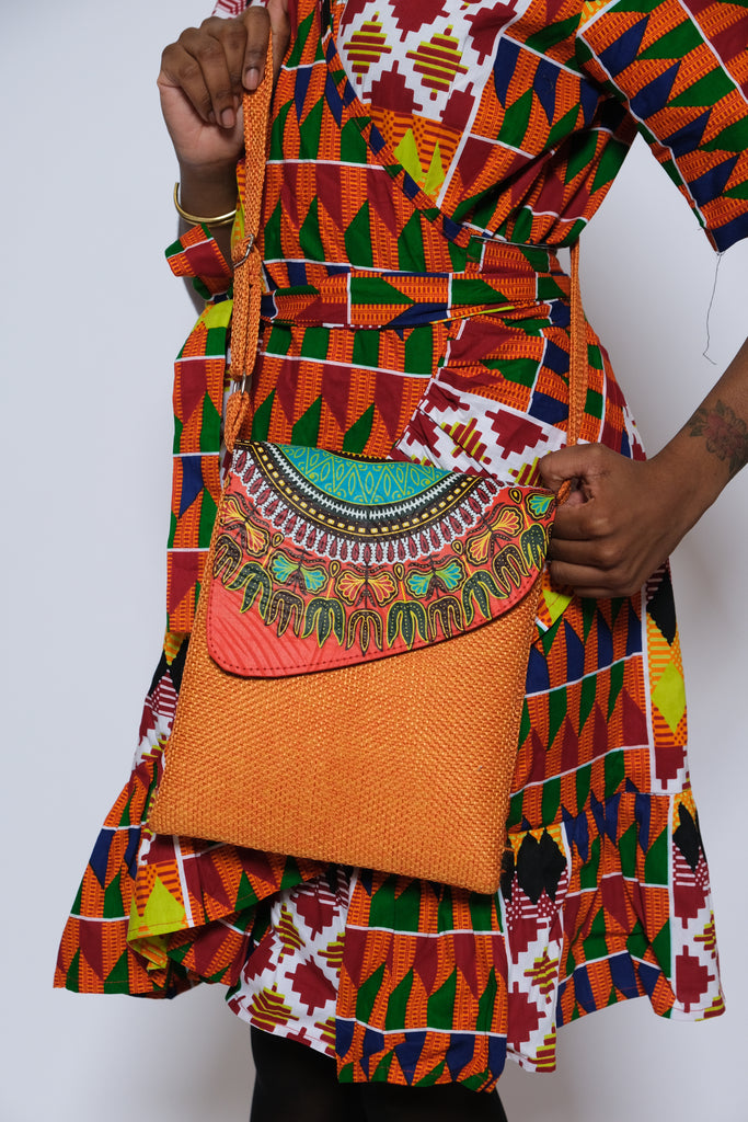 Dashiki African Print Cross-body Bag 