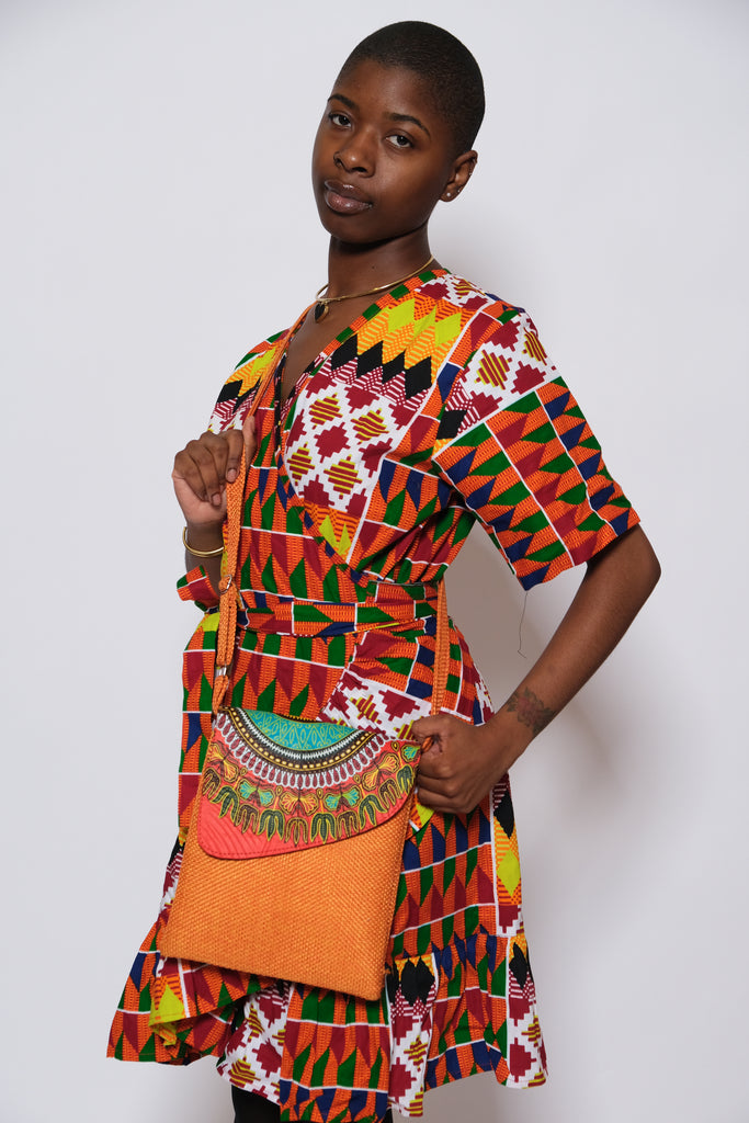 Dashiki African Print Cross-body Bag 