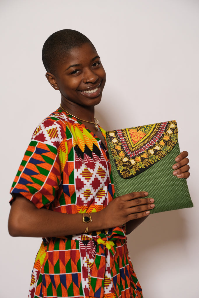 Dashiki African Print Cross-body Bag 