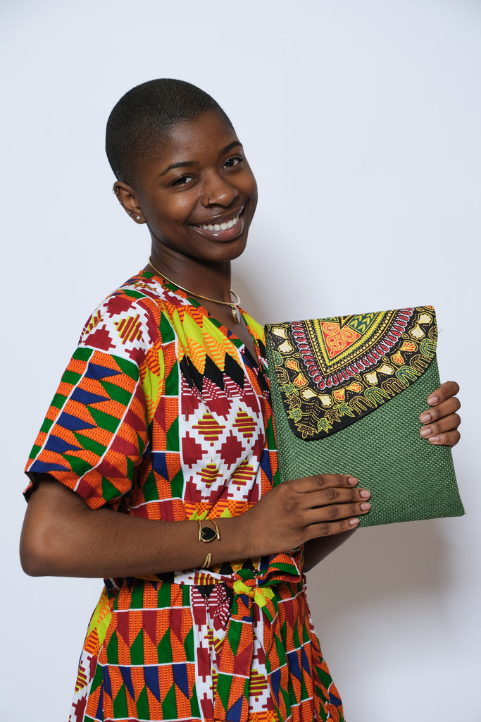 Dashiki African Print Cross-body Bag 