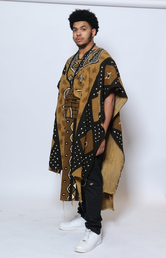 Mud Cloth Cloak/Jacket 