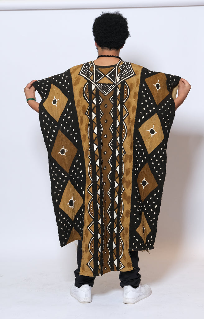 Mud Cloth Cloak/Jacket 