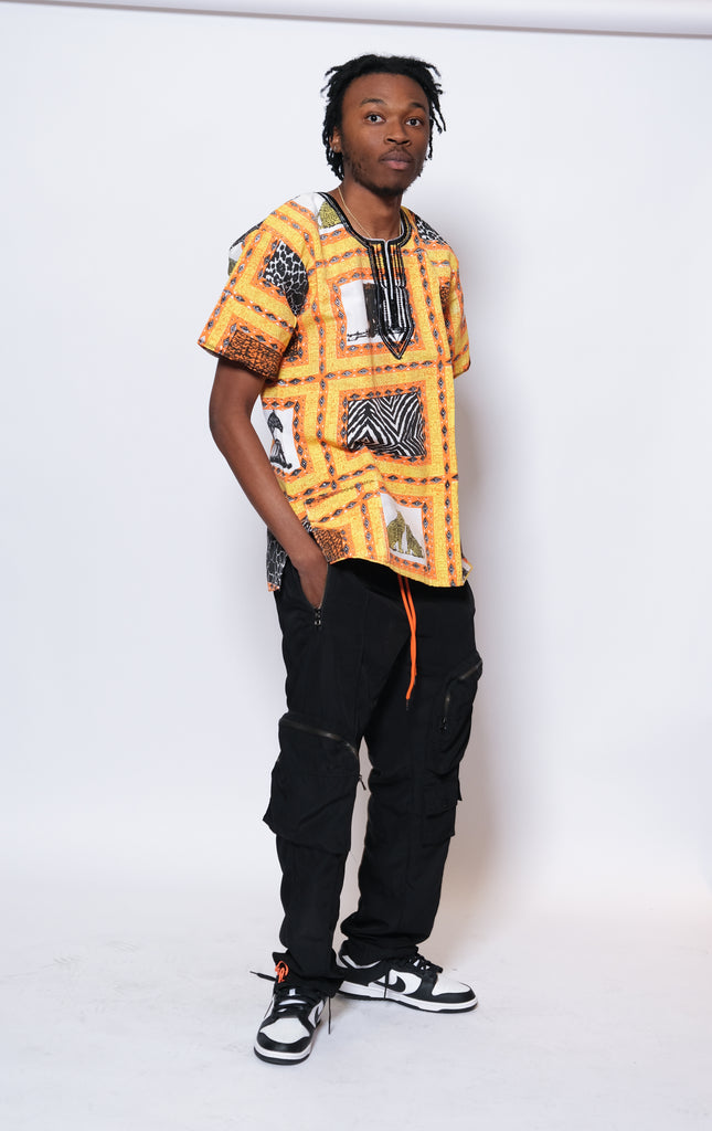 MFALME Men's Safari Shirt 