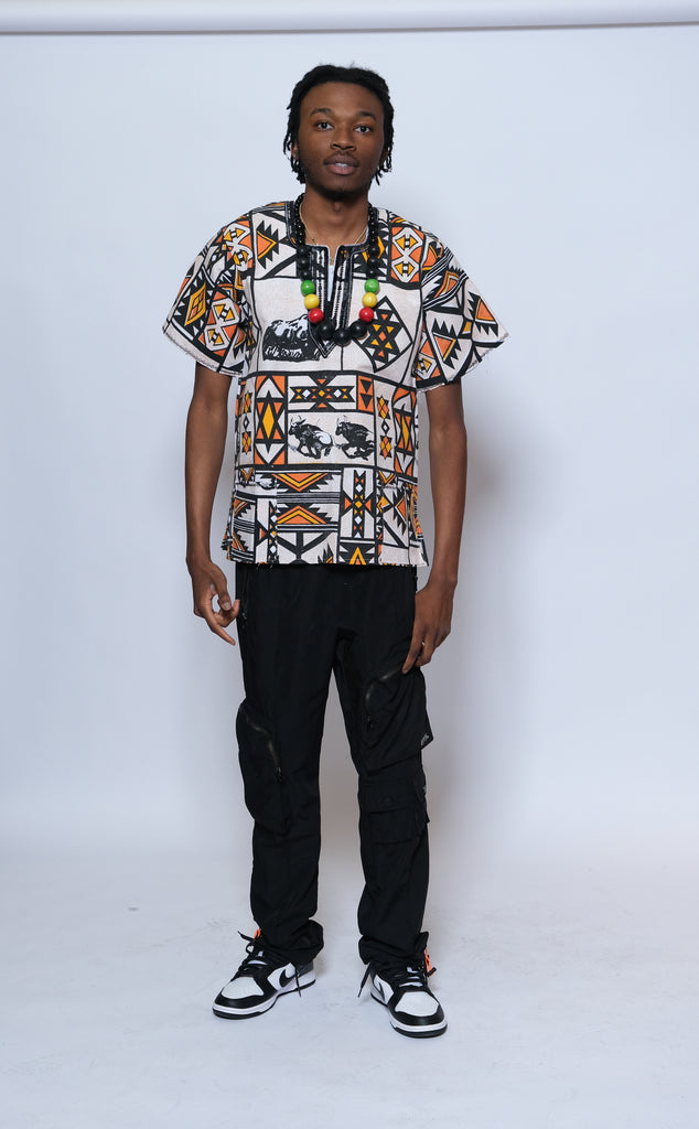 MFALME Men's Safari Shirt 