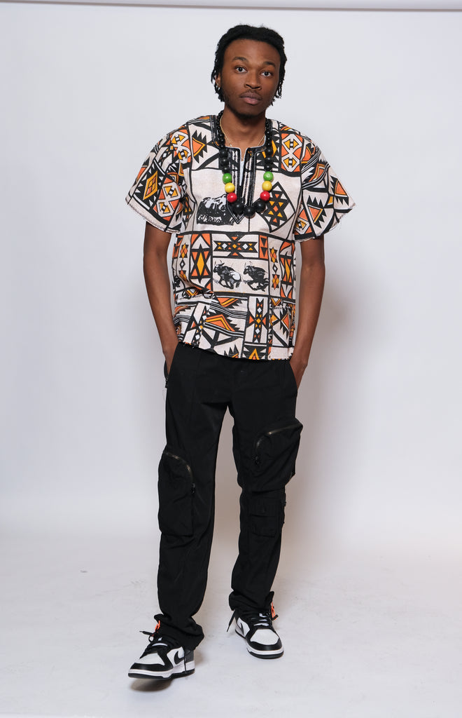 MFALME Men's Safari Shirt 