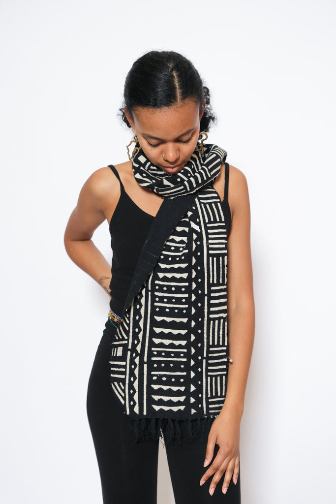 Mud Cloth Scarf 