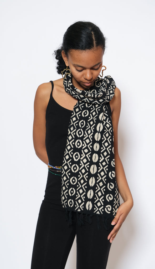 Mud Cloth Scarf 