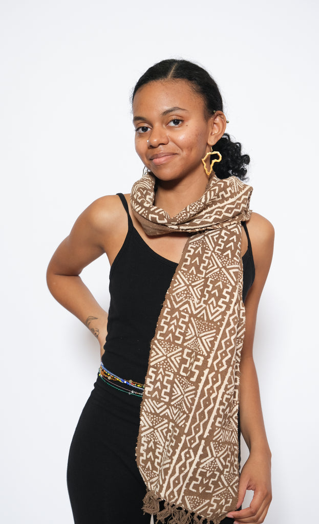 Mud Cloth Scarf 