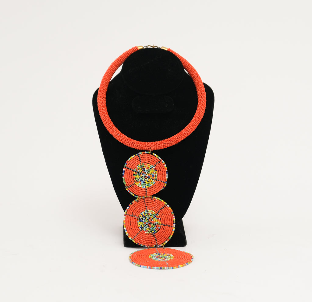 WAKILISHA Maasai Beads Choker 