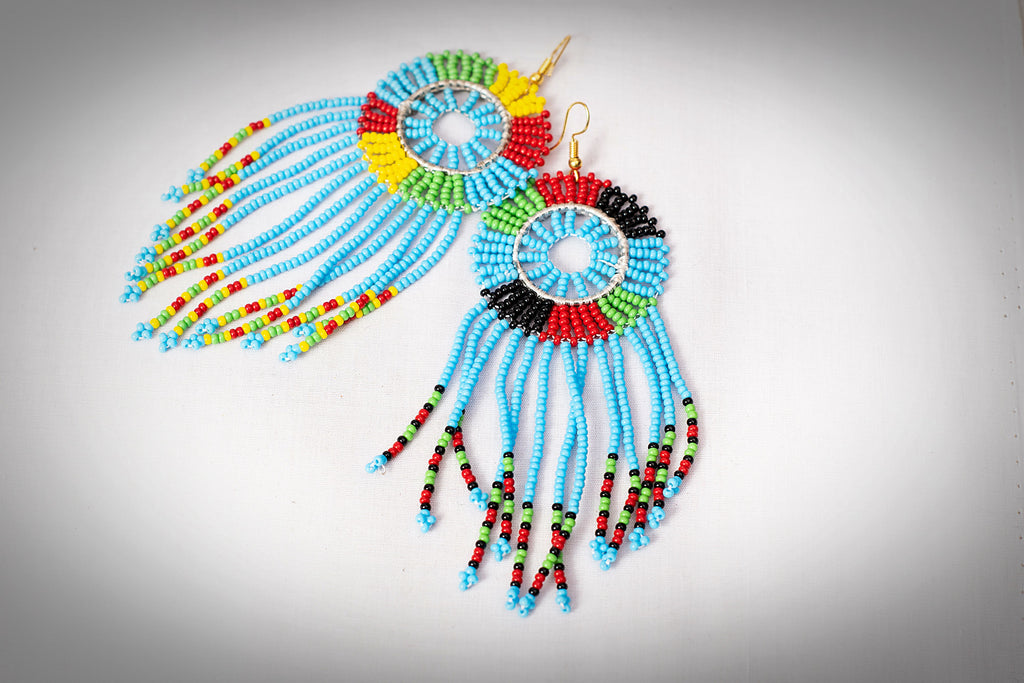 Maasai Earring Beaded 