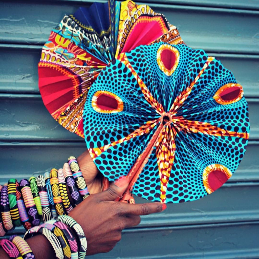 Ankara Folding Fans 